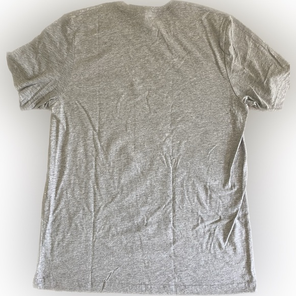 (NWOT) Baseball, Catcher, US Flag, Men’s T-shirt, Gray, Sz L - Picture 3 of 5